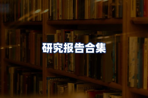 研究报告合集
